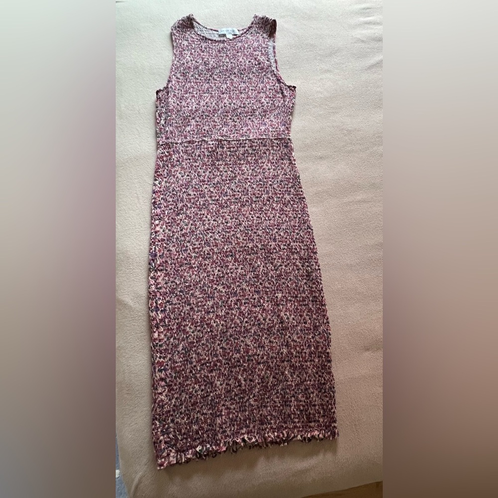 Amour Vert Ruffle Midi Dress